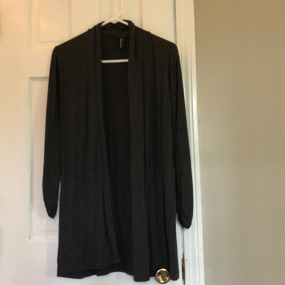 Charcoal women’s cardigan